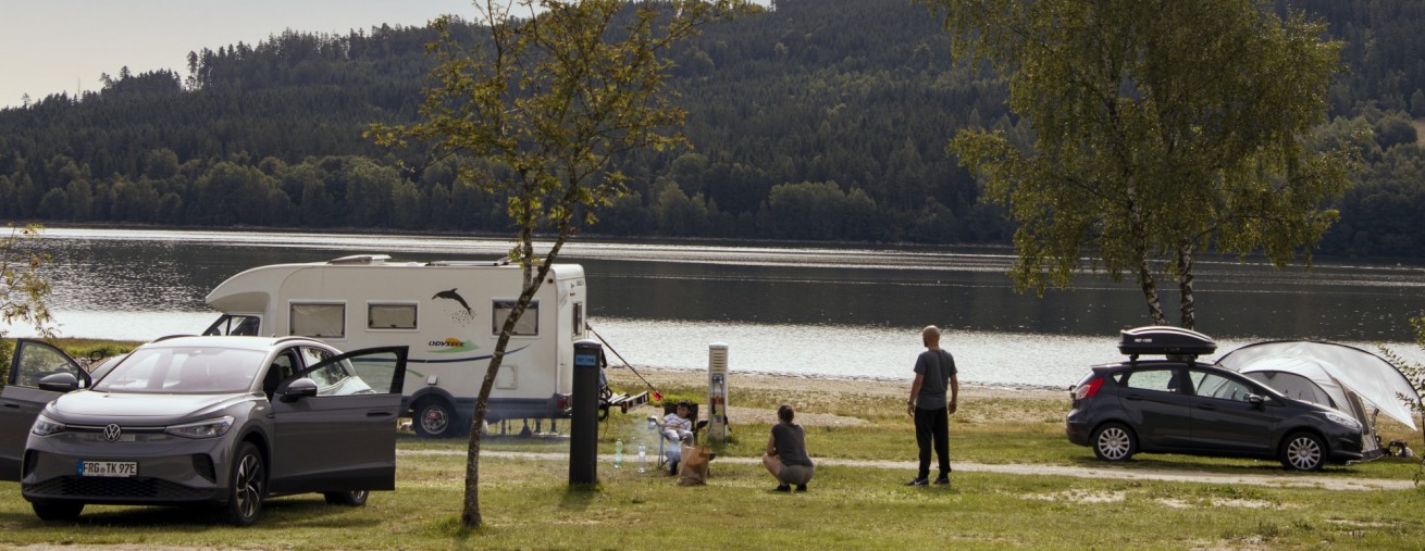 Genießen Sie einen tollen Urlaub in einem Zelt oder Wohnwagen auf dem Campingplatz Modřín!