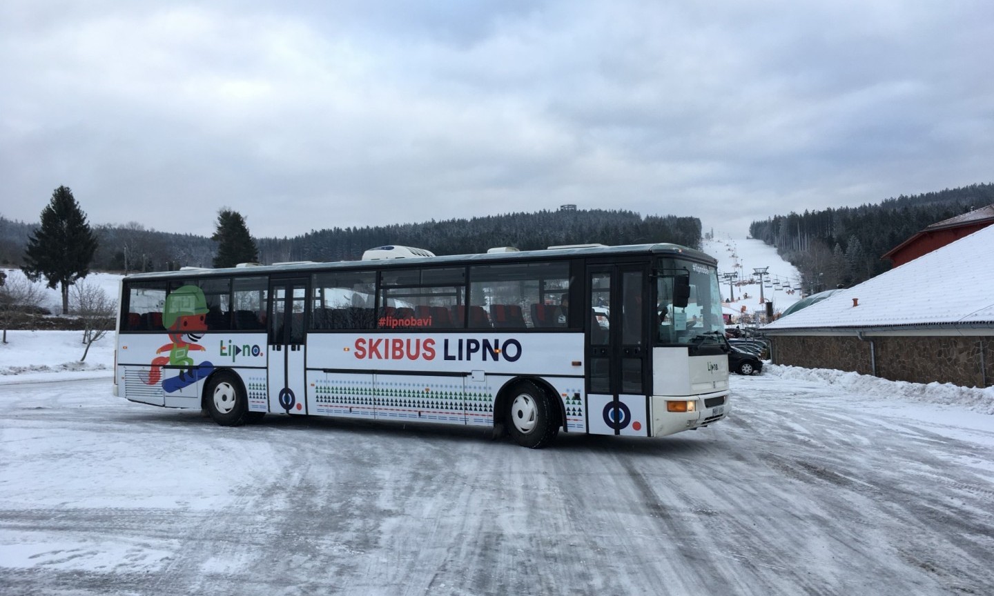 Der Skibus des Fuchses